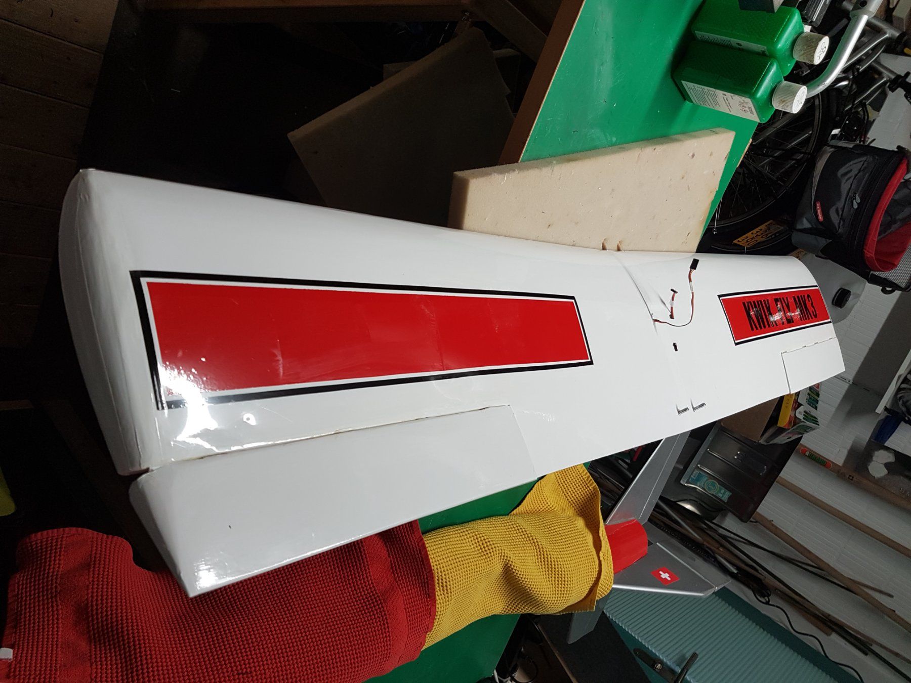 Modellismo RC: KWIK FLY MK 3 RC Retromodell – Usato da Bern venduto da fidirulla 2