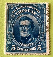 BRIEFMARKEN AUS  Uruguay Jose Artigas  GESTEMPELT  
