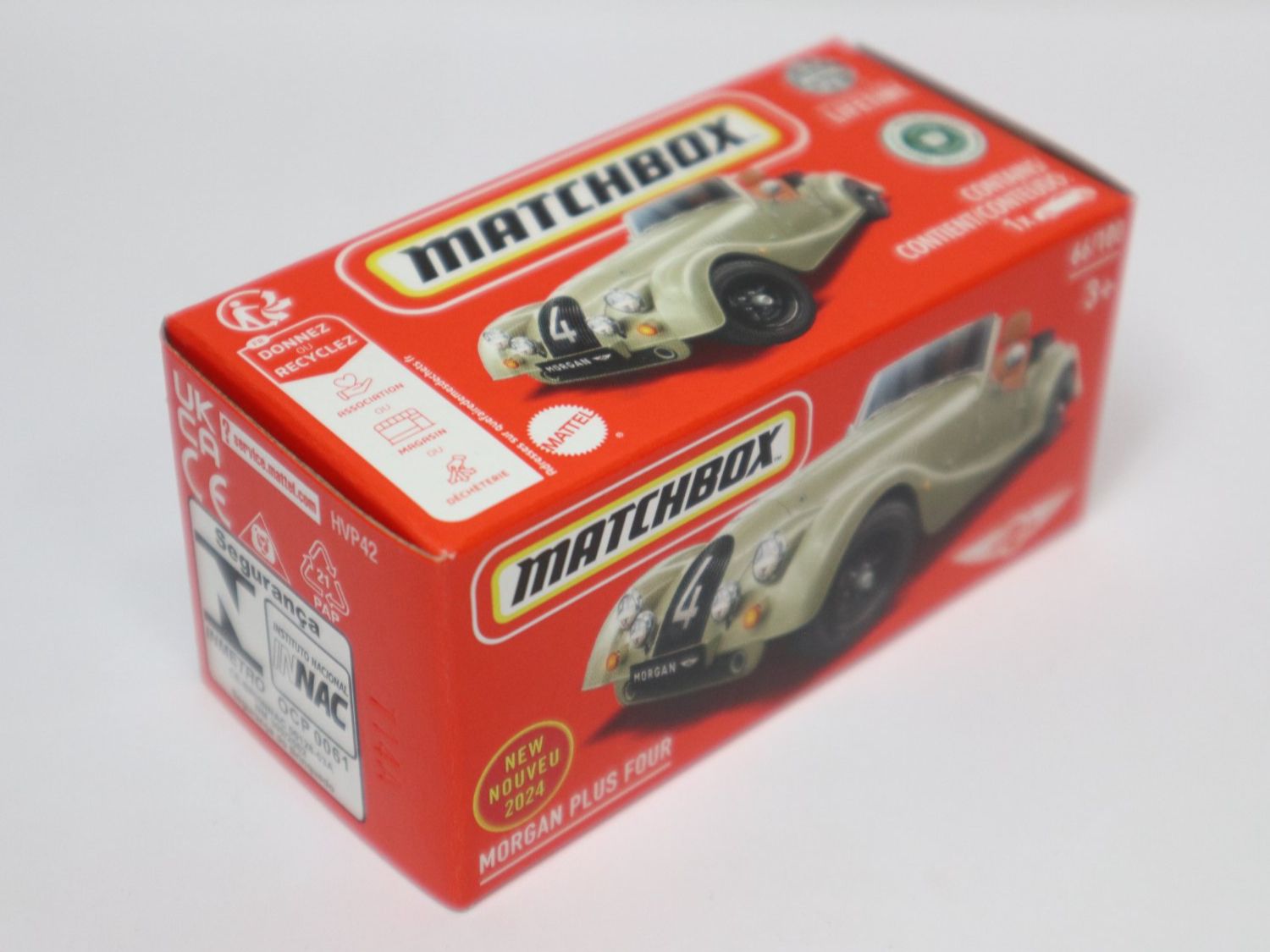 Matchbox Modellini d'auto: Matchbox Morgan Plus Four – Nuovo e nell'imballaggio originale da Eschenbach SG venduto da Astalavista 1