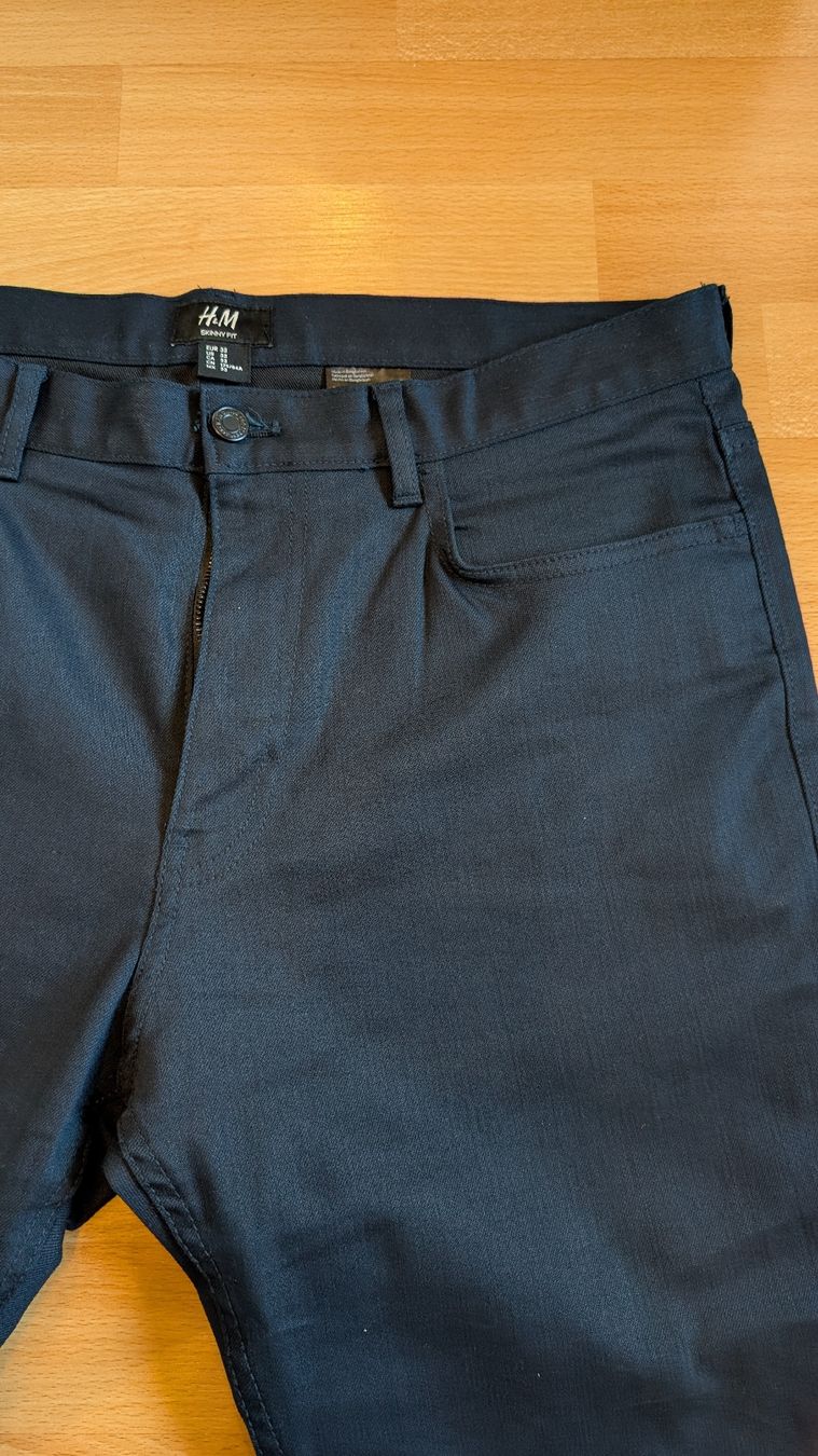 H&M Pantaloni: Lange, elegante Herrenhose - Gr. 33 – Usato da St. Silvester venduto da Fabelliii 2