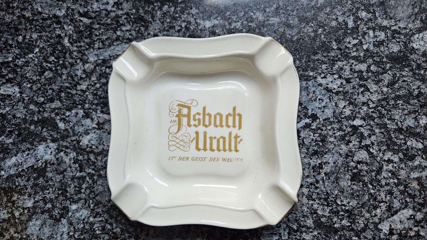 Rosenthal Aschenbecher: Asbach UrAlt Aschenbecher Rosenthal -Gruppe – Gebraucht aus Untervaz von FullFlap777