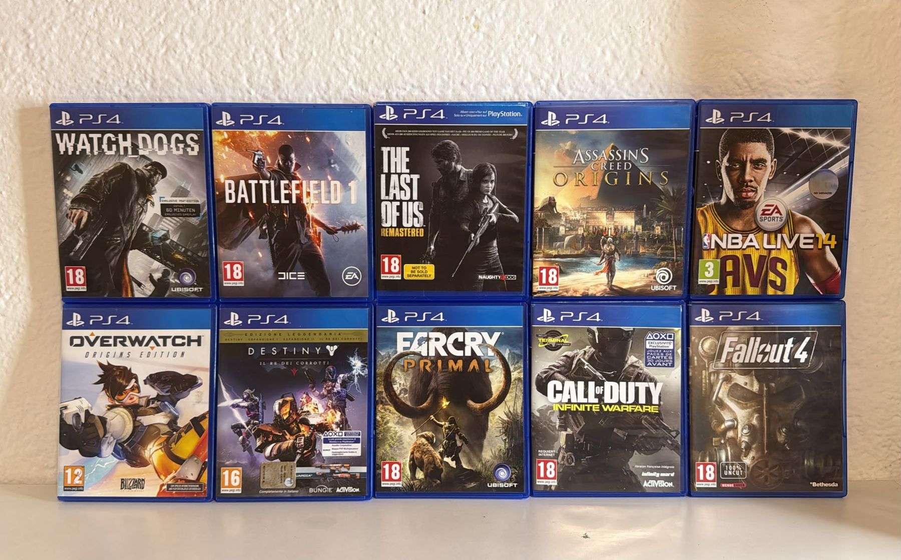 Giochi: PS4 Spiele Bundle 10 Stk. Top Zustand – Usato da Ehrendingen venduto da lax21