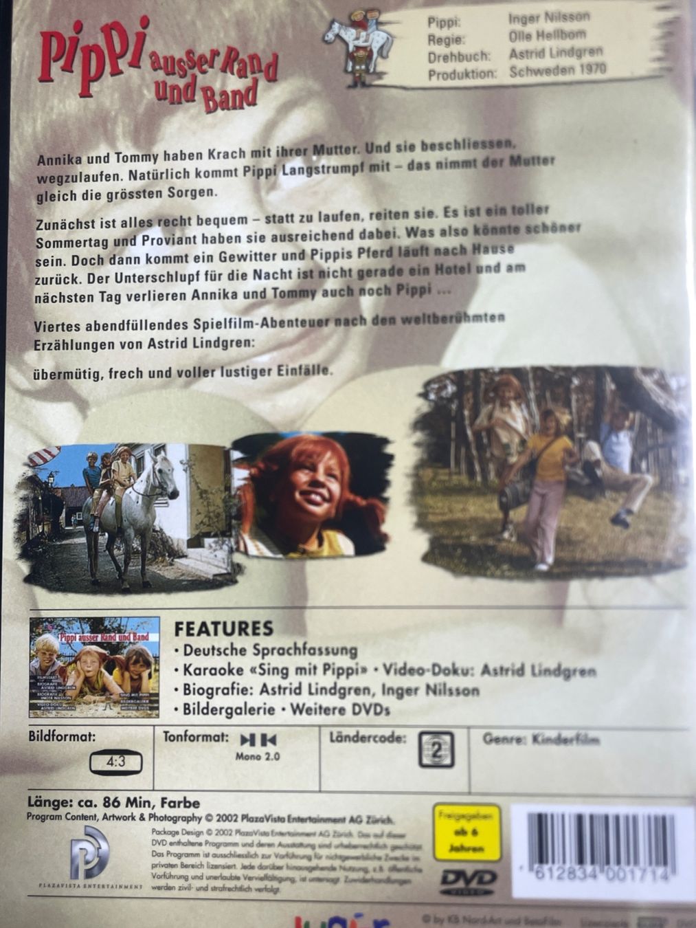 Tutti i DVDs: Pippi Langstrumpf – Usato da Muri b. Bern venduto da AdidasCollector 1