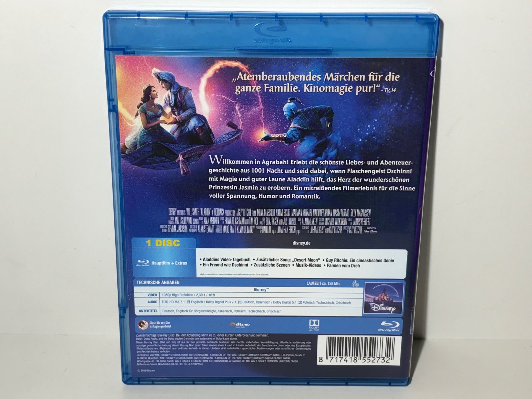 Alle DVDs: Disney Aladdin Blu Ray – Gebraucht aus Wilderswil von  1