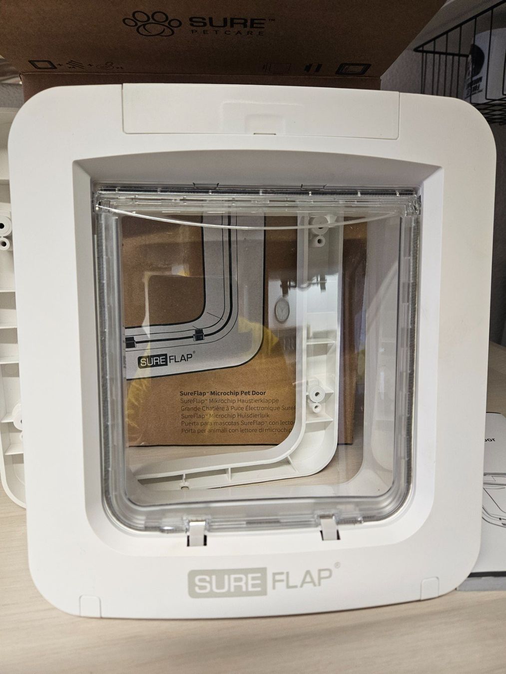 Gattaiole: SureFlap Mikrochip Katzenklappe - Durchgangsgrösse 17cm – Nuovo (secondo la descrizione) da Elgg venduto da Oldie67 4