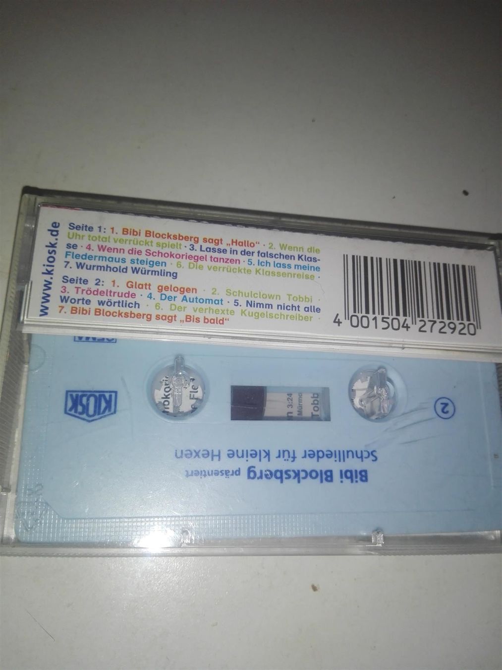 Musicassette: Bibi Blocksberg - (Schullieder)      'MC – Usato da St.Gallen venduto da elk2022 5