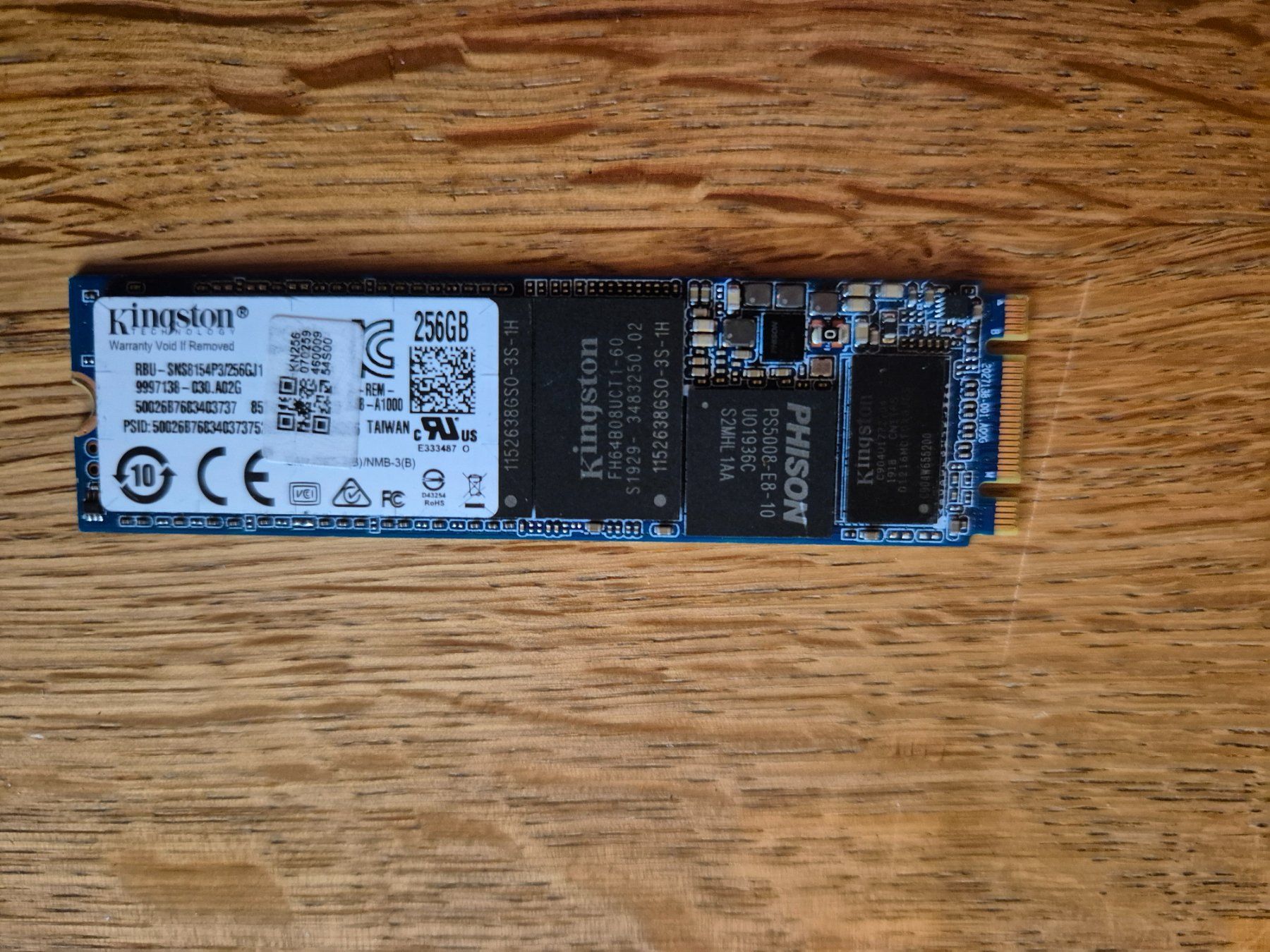 Kingston Harddisks: SSD Kingston 256GB 99% – Gebraucht aus Altdorf UR von weign