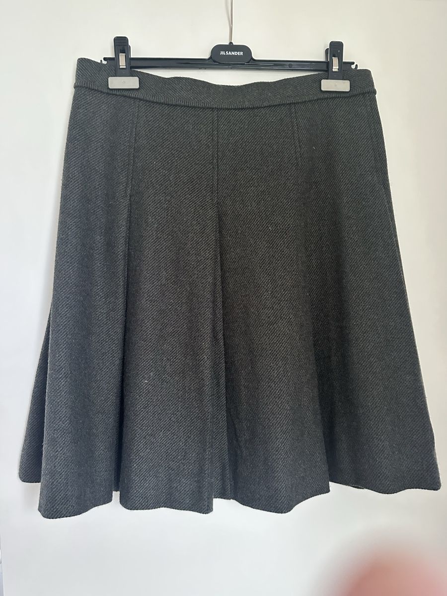 Burberry Röcke: Burberry London - pleated olive wool skirt --- – Gebraucht aus Langnau am Albis von bar_ml6k