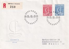 +++FDC "Europa 1966"