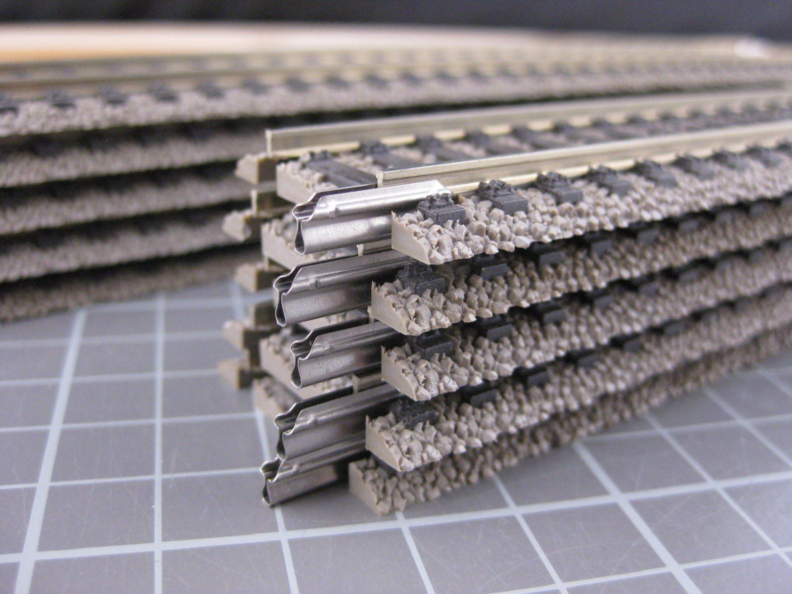 Fleischmann Modellini di ferrovie: Fleischmann  Profigleis  10x 6101 Gerade 200mm, – Usato da Malters venduto da Marosko 1