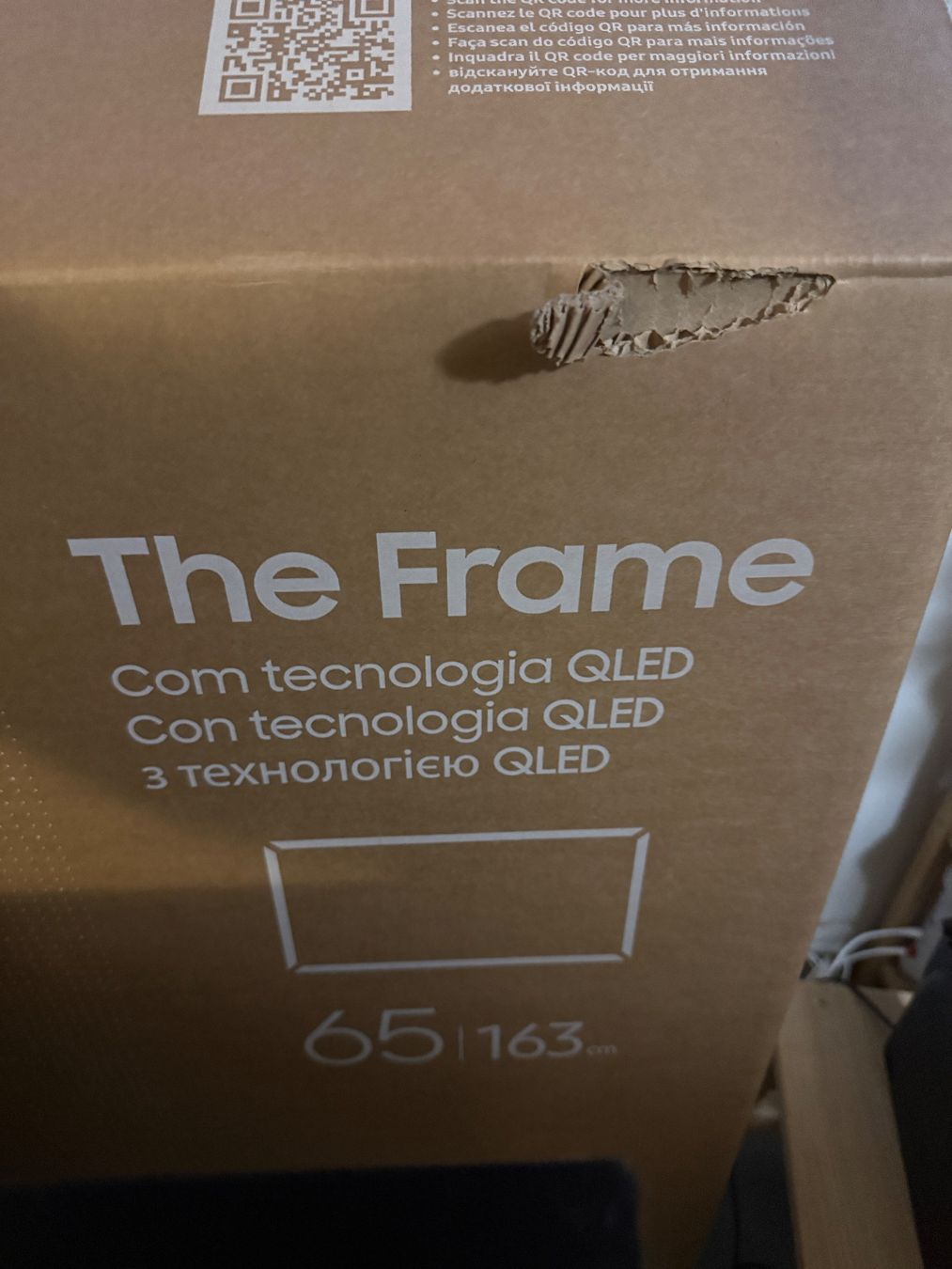 Samsung Televisori: samsung the Frame 65 Inch – Nuovo e nell'imballaggio originale da Zürich venduto da Joost1603 5