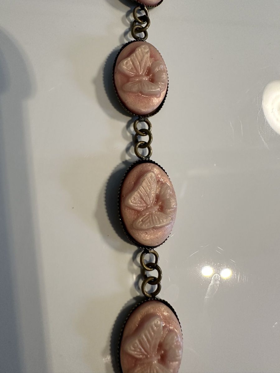 Bracciali & Braccialetti: Armband handmade Schmetterling – Nuovo (secondo la descrizione) da Gelterkinden venduto da Aischas 1