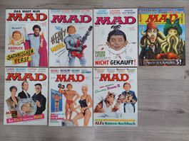 7 alte MAD Comics
