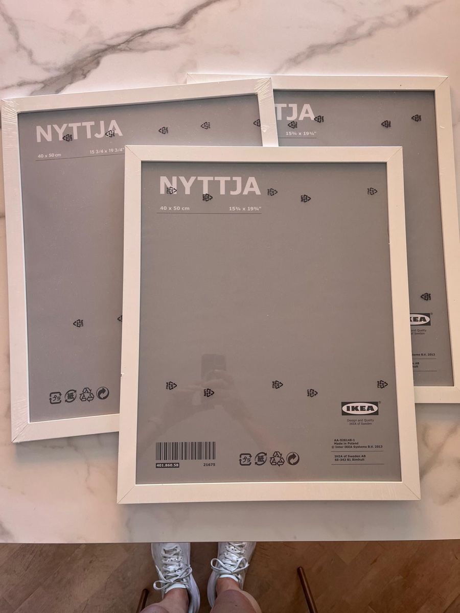 Bilderrahmen: Trois cadres photos IKEA Nyttja – Gebraucht aus Pully von ari_78pk