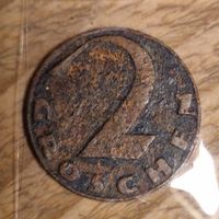 2, 5 und 10  Groschen Österreich 1926, '67, '49 Coins