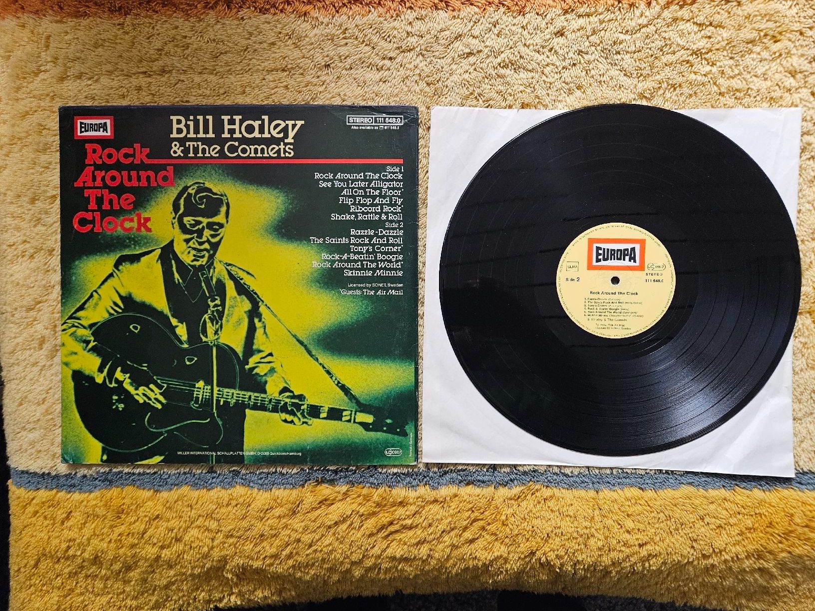 Dischi in vinile: Bill Haley&The Comets Schallplatte Lp-Rock Around The Clock – Nuovo (secondo la descrizione) da Lyss venduto da Alexine 1