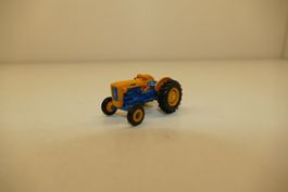 ERTL Metallmodel: Traktor blau/gelb