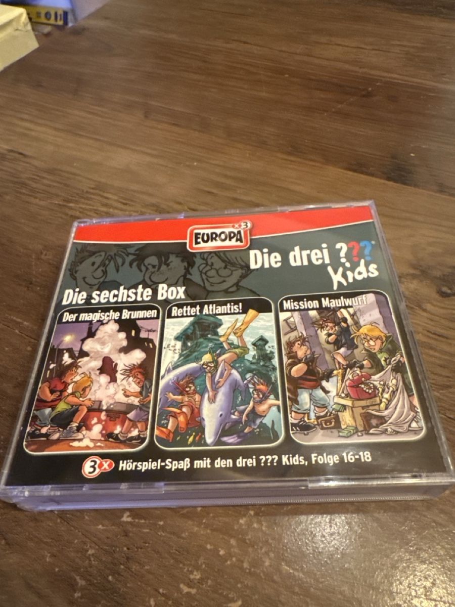 CDs: Die drei Fragezeichen Kids,die sechste Box – Gebraucht aus Grossaffoltern von sherry73