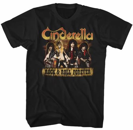 Cinderella Band Shirt - L - Rock & Roll Forever —> NEU!!
