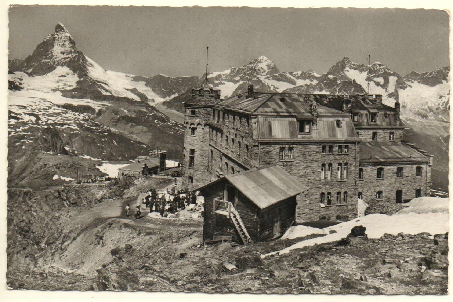 Cartes postales: ZERMATT Hotel und Station Gornergrat – D'occasion à Jona par philajona