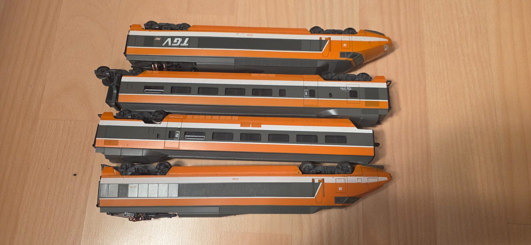 Lima Modelleisenbahnen: Lima TGV HO/DC ananlog – Gebraucht aus Hochfelden von Danizh0 2