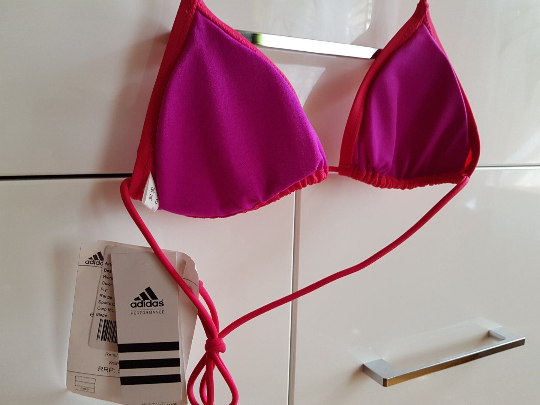 Top: Adidas Bikini top Neu Gr:36 – Nuovo e nell'imballaggio originale da Morens FR venduto da Kiscica 3