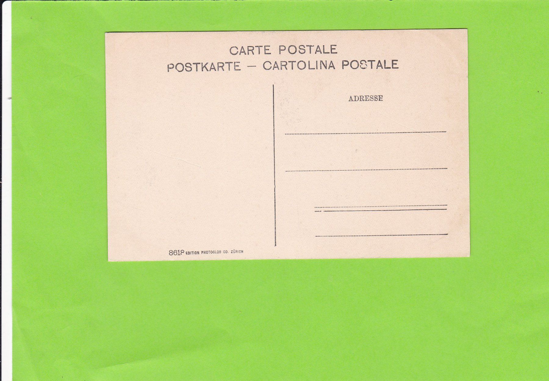Cartoline postali: Panorama Furka-Pass – Usato da St. Peterzell venduto da neckertal 1