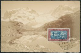 1929 - Pro Juventute - Maximumkarte MK - Zermatt VS