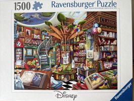 Disney Puzzle „Buchhandlung der Wunder“