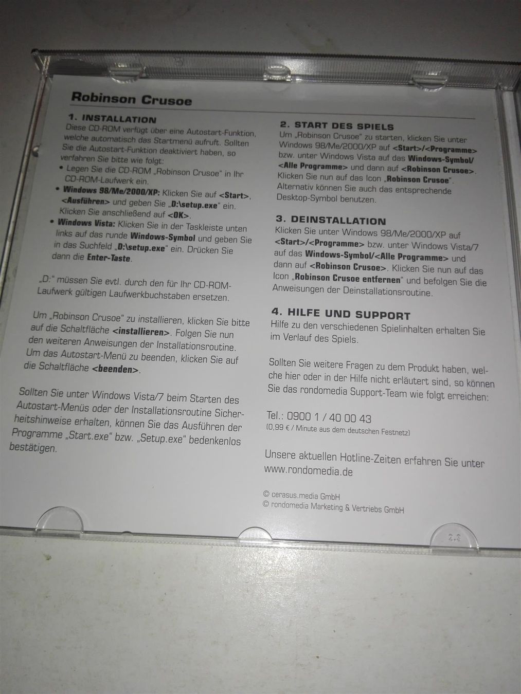 Spiele: Robinson Crusoe (Deutsche Vollversion) – Gebraucht aus St.Gallen von elk2022 2