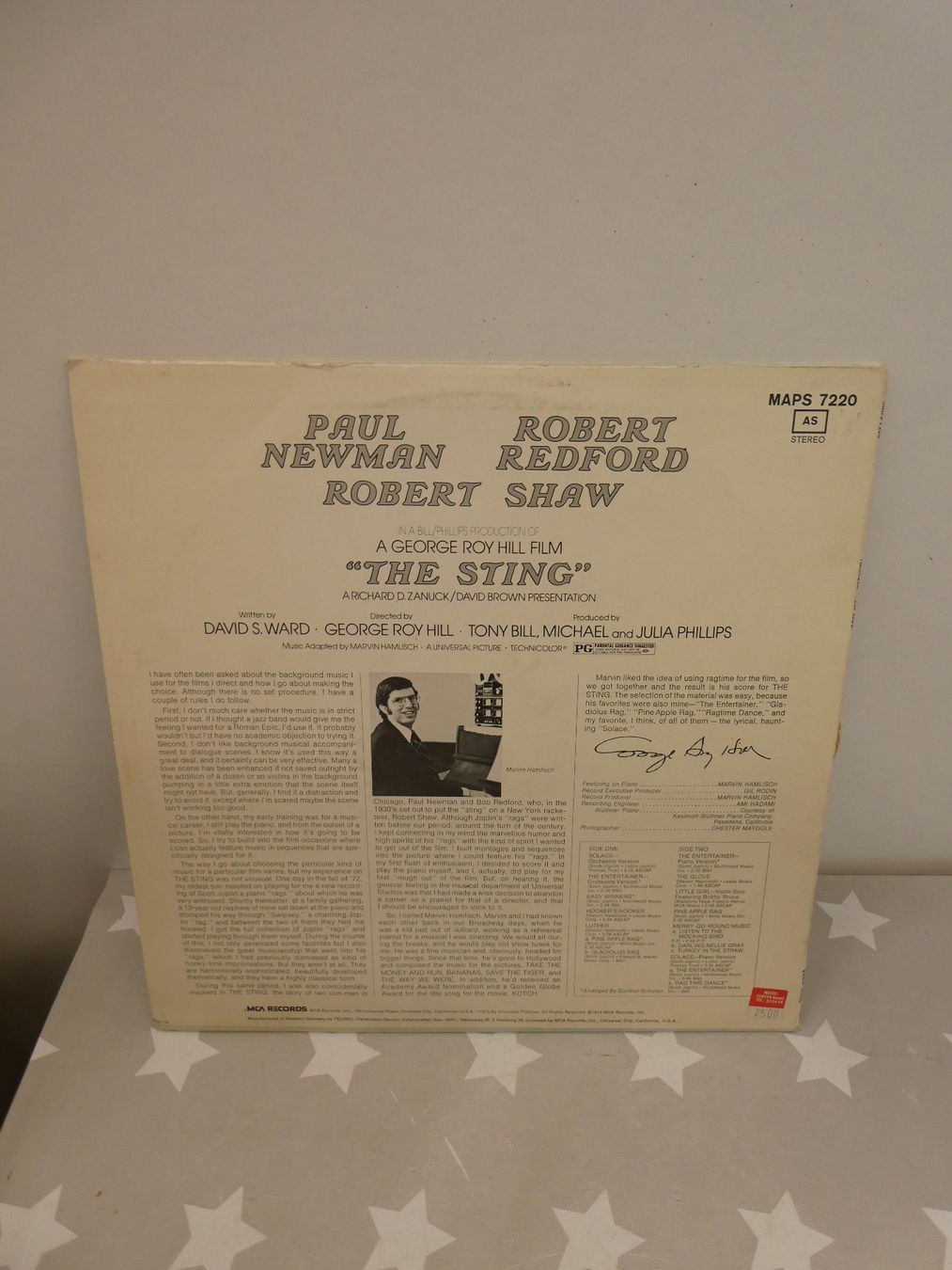 Dischi in vinile: LP: The Sting Scott Joplin Der Clou – Usato da Rafz venduto da Powacaddy 1