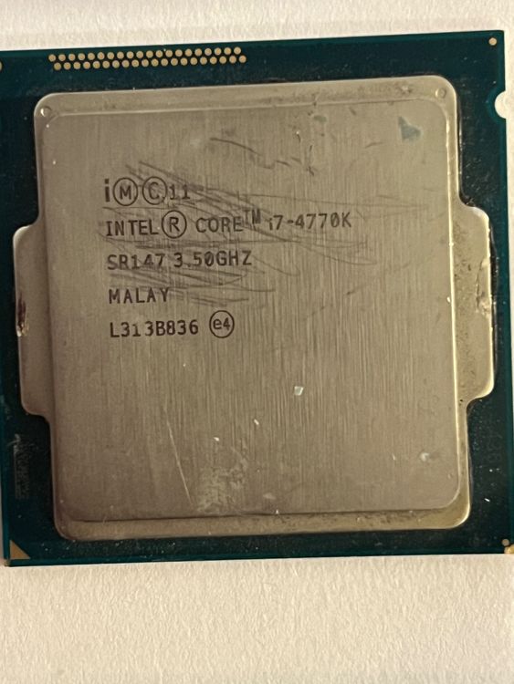 CPU. Intel Core i7-4770K-Prozessor 3.50 GHz. (Gebraucht) in Zürich für ...