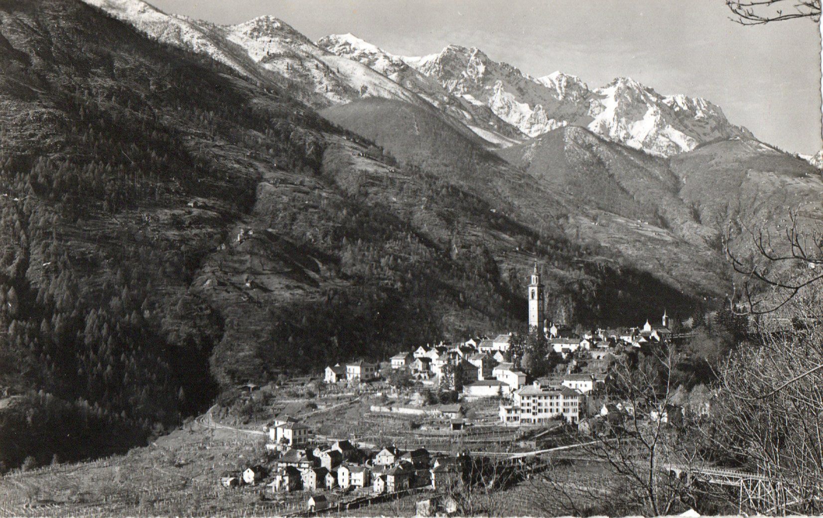 Cartoline postali: Intragna (4 cartoline) – Usato da Melano venduto da pisonsdro
