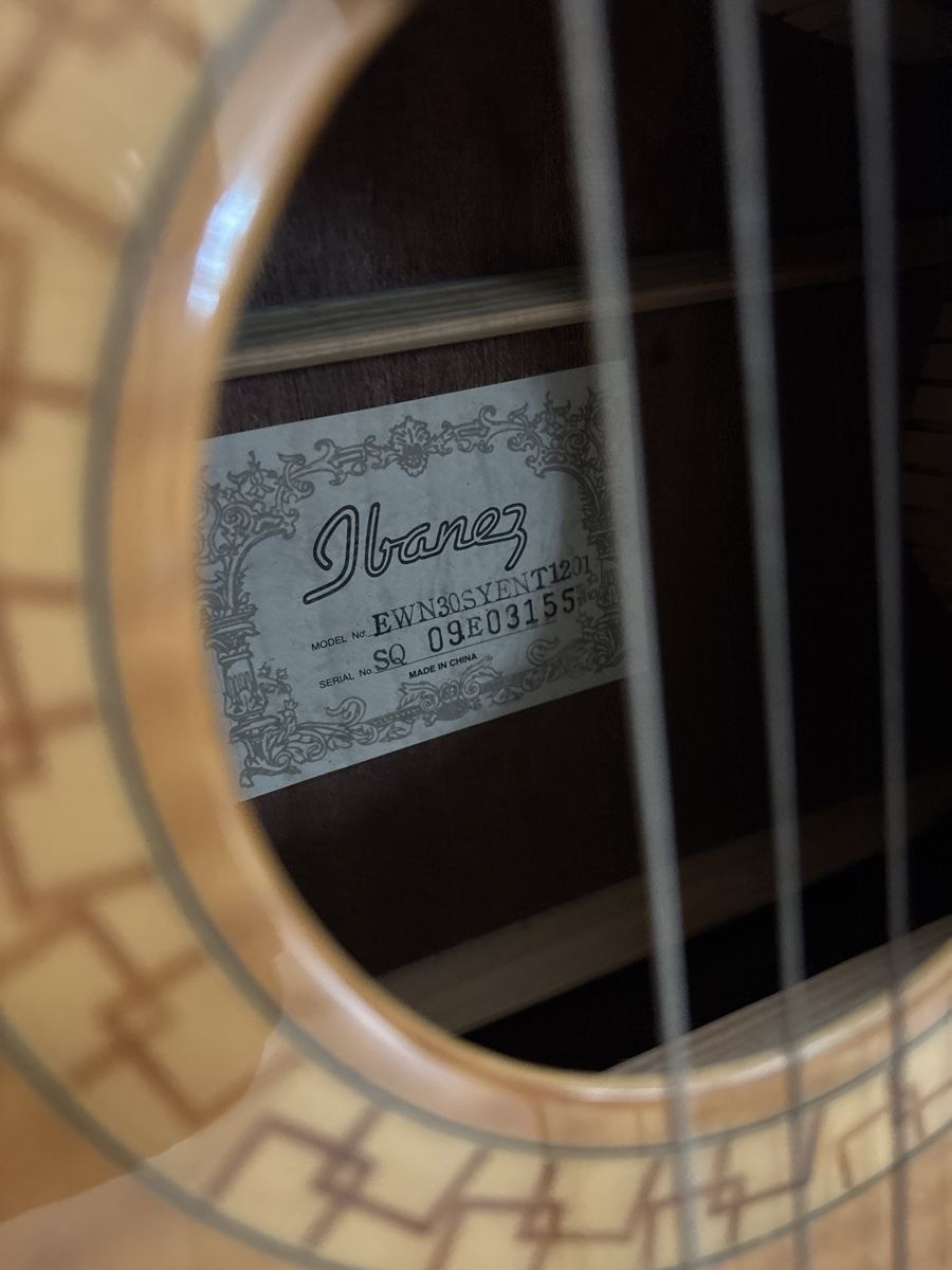 Ibanez Strumenti musicali: Ibanez Halb-Akustische Gitarre – Usato da Untervaz venduto da Bergmensch 3