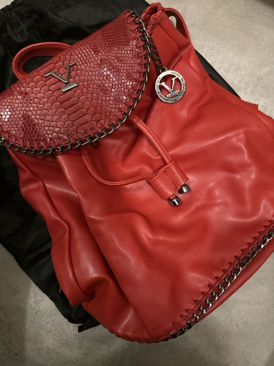 Versace Zaini: Versace 19.69 Rucksack rot gebraucht – Usato da Dietikon venduto da vithya88