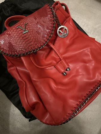 Versace 19.69 Rucksack rot gebraucht