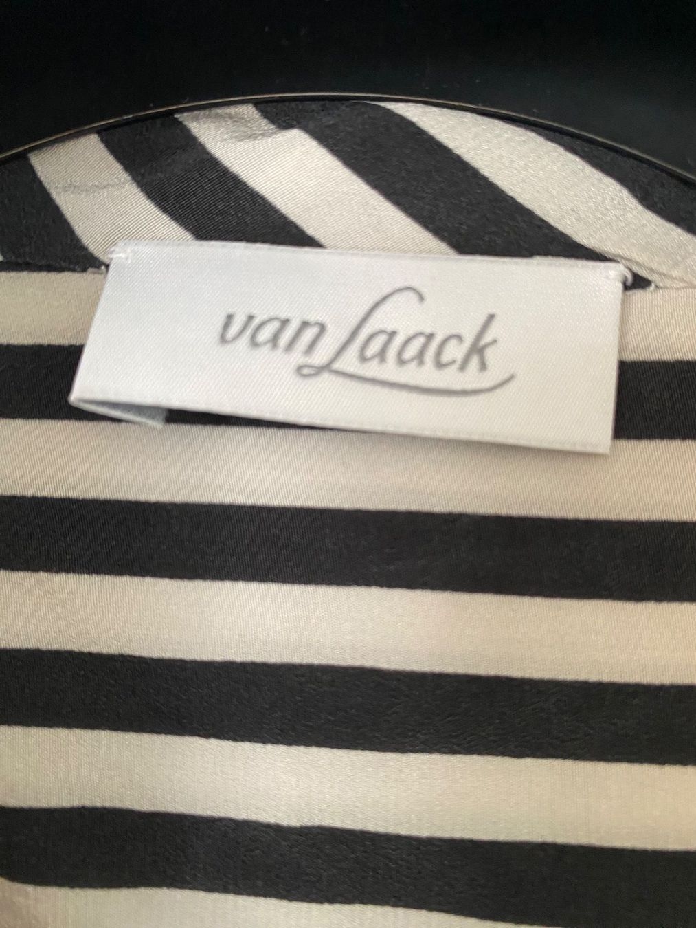Van Laack Camicette: VAN LAAK Seidenbluse mit Schluppe - Vintage – Usato da Besazio venduto da lionheart63 1