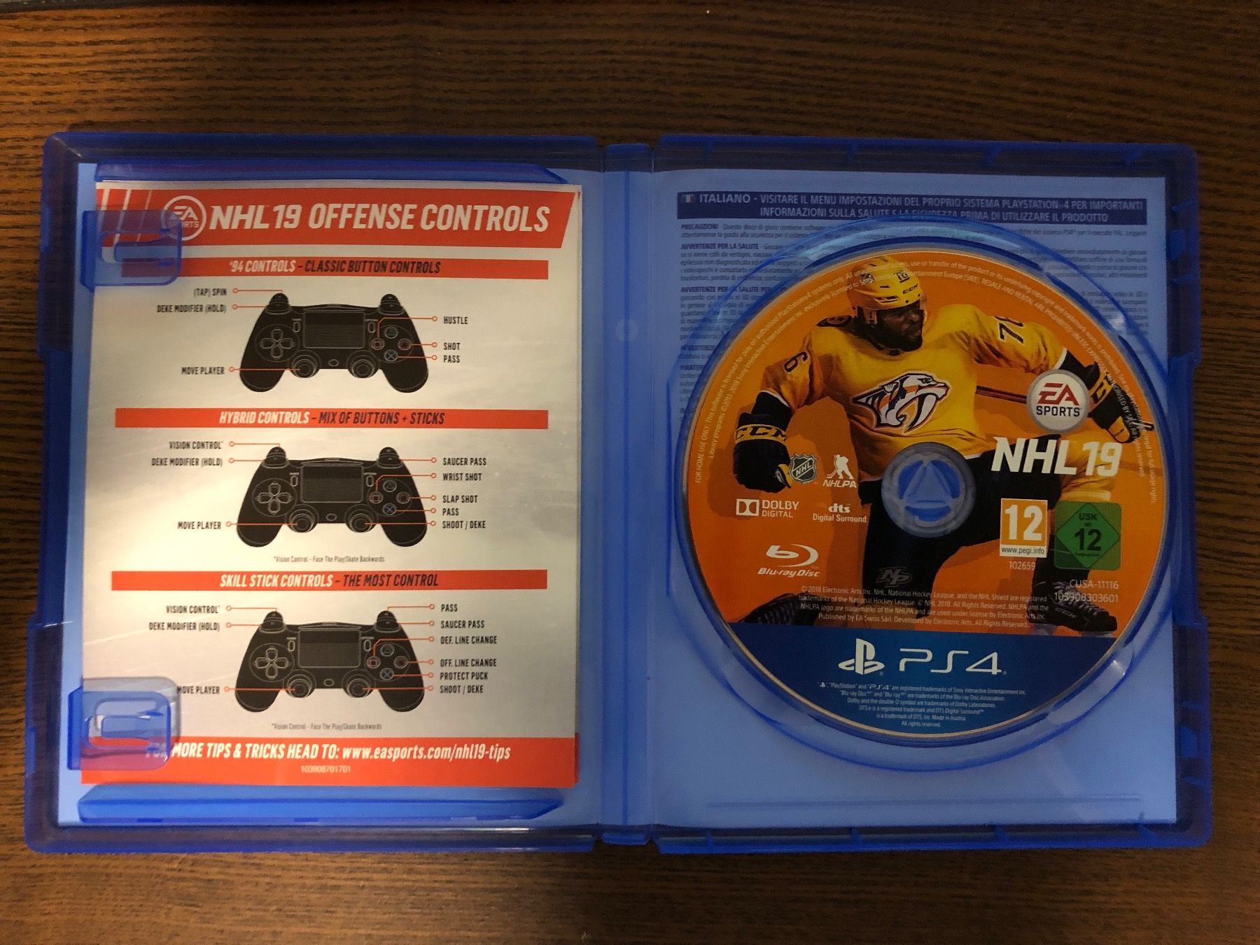 Giochi: NHL 19 - PS4 – Usato da Balgach venduto da robkgu 1