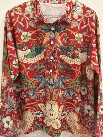 Chemise originale à motifs colorés T/L