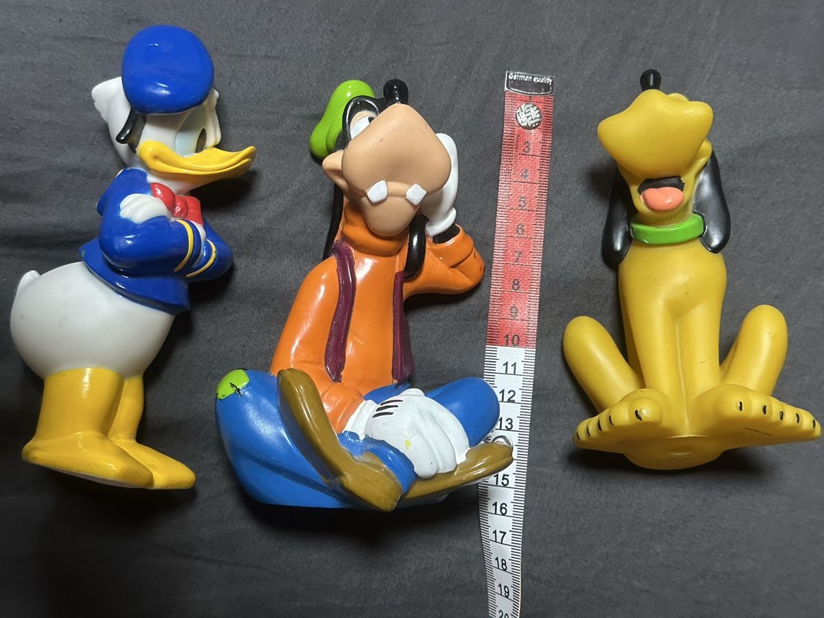 Disney Statuette: Disney Figuren Donald Duck Goofy, Pluto, – Usato da Deitingen venduto da Himhip 3