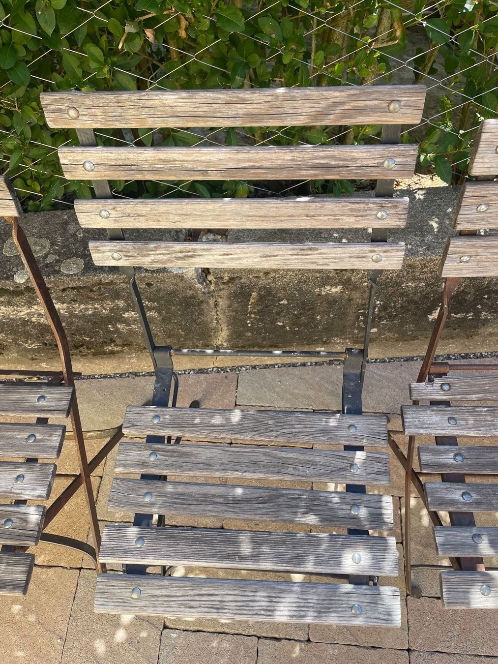Chaises: 5 alte Gartenstühle – D'occasion à Villnachern par socondlife 3