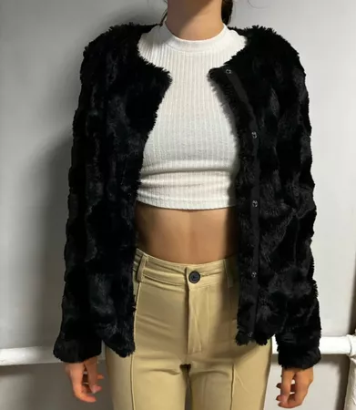 Pelzjacke /Kunstpelzjacke/ Übergangsjacke