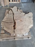 Baumscheibe Eiche Tischplatte Eichenplatte XXL  210 cm