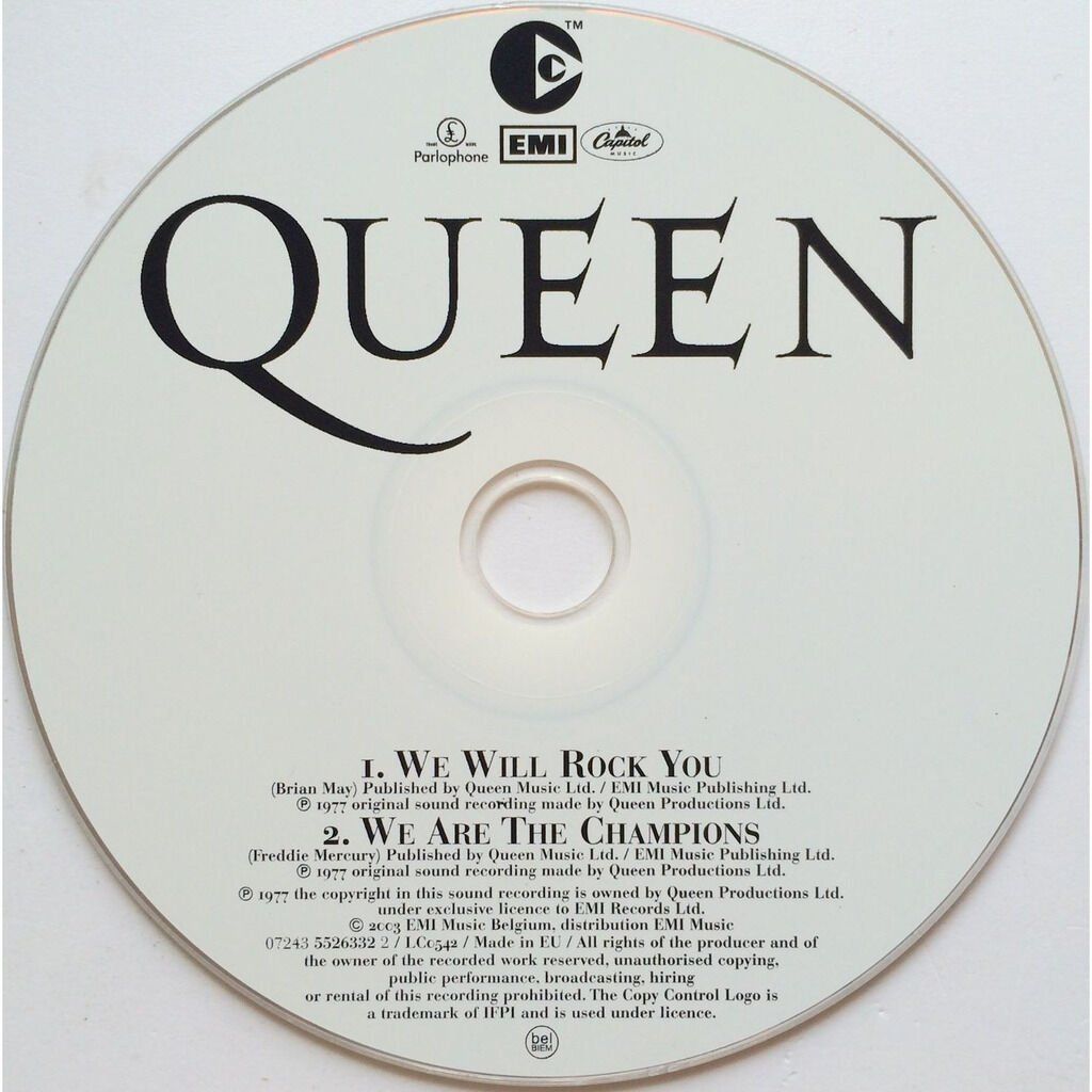 CDs: QUEEN - WE WILL ROCK YOU – D'occasion à Bottens par hotter-than-hell 2