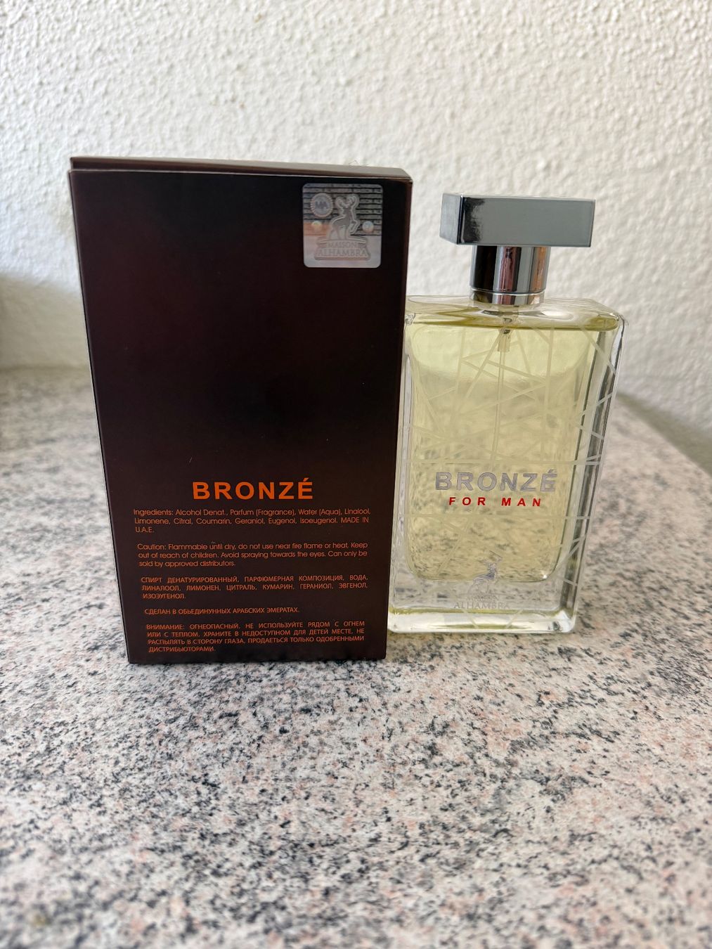 Maison Alhambra Profumi & Eau de Toilette: Maison Alhambra Bronze For Man edp 100ml – Nuovo (secondo la descrizione) da Frenkendorf venduto da autodiscount4123 3