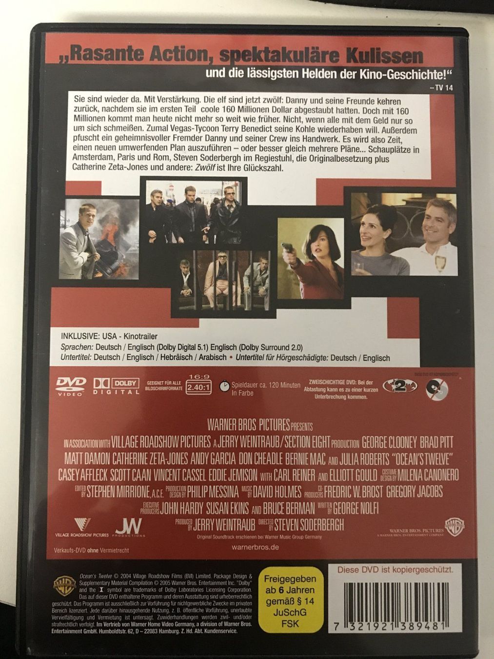Tous les DVDs: DVD- Ocean's Twelve – D'occasion à Guntershausen par Gloominati 1