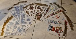 Weihnachts- Fensterbilder 21- er Set/ NEU