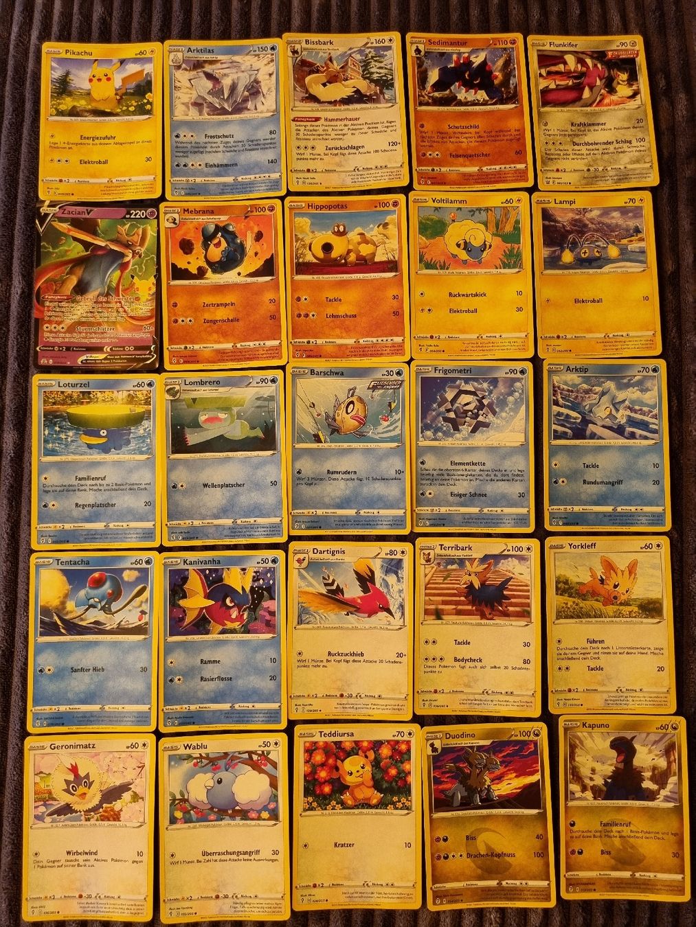 Pokémon Sammelbilder & Trading cards: Pokémon Sammelkarten 99 Stk – Gebraucht aus Krattigen von conele01 2