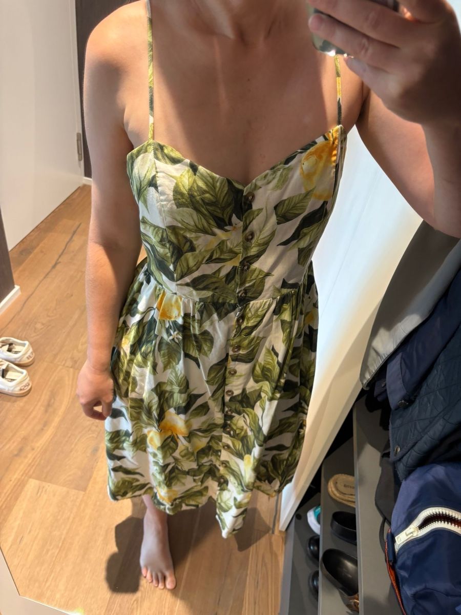 H&M Vestiti: H&M Kleid Leinen-Blend Grösse 40 – Nuovo (secondo la descrizione) da Bonstetten venduto da Moma10