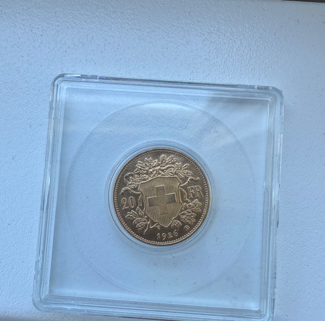 Tutti le monete: 1926 Goldvreneli Rar!!! – Usato da Jona venduto da la__292d